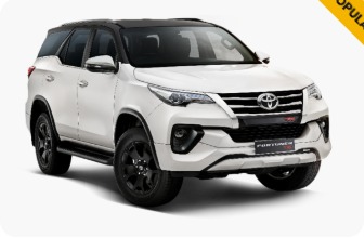 Toyota Fortuner taxi in Indore